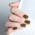 Jia Niu Avocado Green Nail Polish Glue 2020 New Phổ biến Matcha Olive Army Xanh Làm móng tay Keo chiếu sáng - Sơn móng tay / Móng tay và móng chân