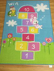 ковер 包邮捷成数字儿童地毯大号可爱跳房子地毯垫卡通游戏跳格子垫机