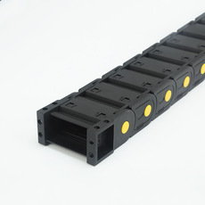 Буксир 泰一taione h系列 25x57封闭机床电缆桥式尼龙塑料拖链坦克链工程