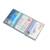 10 Túi Trong Suốt Antimagnetic Thẻ Set Ngân Hàng Sinh Viên Thẻ Gạo ID Card Bìa Thẻ Truy Cập Túi Chủ Thẻ Xe Buýt ví nữ Hộp đựng thẻ