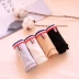 5 túi của đơn giản màu rắn đồ lót của phụ nữ cotton eo pocket hip tóm tắt đàn hồi side breathable đồ lót phụ nữ quần lót nữ sinh Giống cái