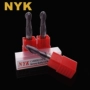 NYK55 độ hạt siêu mịn 2 lưỡi bóng thép vonfram đầu cuối nhà máy hợp kim cứng tổng thể Công cụ cắt CNC R1.25 - Dụng cụ cắt lưỡi cưa gỗ mini