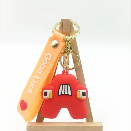 Брелок с буквами, мультяшная кукла, игрушка