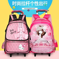 Чемодан, ранец, мультяшный рюкзак подходит для мужчин и женщин, 2-3-6 года, в корейском стиле