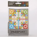 Корейский туристический полет шахмат креативный трехмерный паспортный пакет пакет сертификатов Ospart Имитация кожа