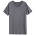 Bộ đồ ngủ trung niên nam mùa hè tay ngắn XL mỏng 40-60 tuổi cha cotton áo trung tính đơn mảnh - Pyjama áo kiểu nữ đẹp tuổi 35 Pyjama