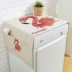 Ma đã tự nhiên gia đình cò tủ lạnh nhà bụi che máy giặt Bắc Âu bao gồm vỏ bảo vệ mặt trời trang trí - Bảo vệ bụi