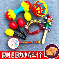 Игрушка для новорожденных для младенца, старомодная китайская погремушка для тренировок, можно грызть, раннее развитие