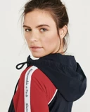 Abercrombie Fitch American подлинная AF Женская весна и летняя тонкая куртка полная плащ на молнии 252032-1