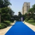 Sky-xanh thảm thảm đám cưới đám cưới dùng một lần tối triển lãm thảm màu xanh hải quân sắp xếp thảm xanh - Thảm
