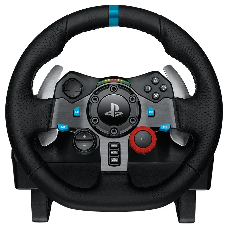 Игровой руль Logitech G29 для ПК/PS4, 900-градусное моделирование, обратная силовая отдача, совместимый с G27, рычаг-руль
