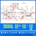 MOB có thể điều chỉnh xi lanh dầu nhẹ MODA50 * 25/50/100/150/75/25-50 loại thanh giằng đôi ổ cắm xi lanh thủy lực thiết kế xi lanh thủy lực Xy lanh thủy lực