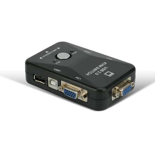 VGA KVM Switch 2 Port USB VGA2 Inlet 1 Switch из клавиши дисплея и устройства совместного использования мыши два в одном