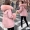 Áo khoác nữ dáng lửng ngắn 2018 phong cách mới để khắc phục còng lớn lông cổ áo thời trang eo nhỏ áo khoác mùa đông - Xuống áo khoác