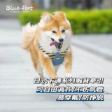 Blueoport японская тяга питомца веревка маленькие и средние собаки, ходячие собаки с грудными ремнями, собаками, Verpless Barbaria одежда