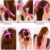 Япония Lucky Courly Hair Hair Hair Gabble инструмент для спящих красавицы для волос в кудрявые губки