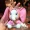Hồng Kông Disneyland Danbo Xiaofei thích nụ cười hạnh phúc búp bê đồ chơi búp bê treo túi - Đồ chơi mềm quà tặng cho bé yêu