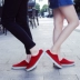 Đặc biệt hàng ngày giày vải thoáng khí nữ sinh lười biếng giày thấp để giúp giày nhỏ màu trắng giày đế bệt Plimsolls