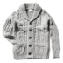 Vintage dày que đan xoắn áo len dày InPark giá trị nam kích thước lớn mỏng màu xanh lá cây cổ áo len cardigan áo nam Cardigan