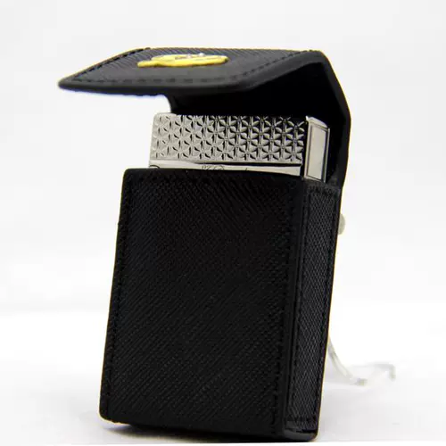 Зажигалка, высококлассный чехол, аксессуары, из натуральной кожи