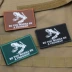 Thêu cá nhân Banner Velcro Armband USA Ếch Sticker Kín Ếch Ba Lô Sticker Mài Sticker