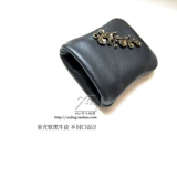 Высококачественная черная кожаная зажигалка ручной работы, чехол, делается под заказ, из натуральной кожи, 4 шт