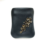 Высококачественная черная кожаная зажигалка ручной работы, чехол, делается под заказ, из натуральной кожи, 4 шт