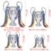 Cúp vô địch Champions League đôi tai lớn Giải bóng đá châu Âu Người hâm mộ cúp vô địch cung cấp quà lưu niệm Cup St.Bride - Bóng đá 	găng tay thủ môn không có xương Bóng đá
