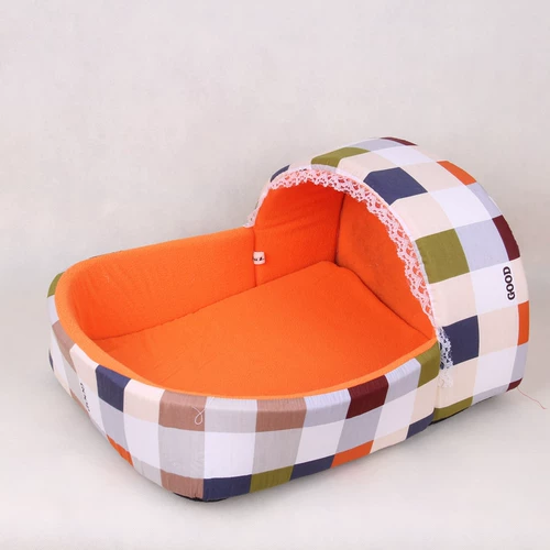Маленькая сделка с собакой маленькая оленя собака пудель плюшевая собака гнездо гнездо собака гнездо кошка гнездо кошка кровать собака собака кровать