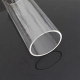 Высокопрозрачная органическая стеклянная трубка Акриловая трубка Полая и твердая круглая трубка Акриловая обработка 5-1500 мм
