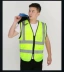 Vest phản quang tùy 
            chỉnh vest quần áo phản quang áo khoác phát sáng huỳnh quang quần áo lái xe an toàn quần áo công nhân vệ sinh dây kéo vest quần áo bảo hộ có phản quang 