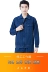 Quần áo hàn điện phù hợp với nam denim dịch vụ lao động thợ hàn áo khoác cotton dày chống bỏng trang web lao động mặc