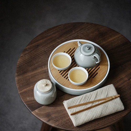 Японский заварочный чайник, чайный сервиз, комплект, чай, маленькая глина, чашка, простой и элегантный дизайн