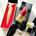 CL Carrot Ding Christian Louboutin Queen's Scepter Lipstick Lip Glaze Matte Gold Tube Black Tube 001M romand 05 