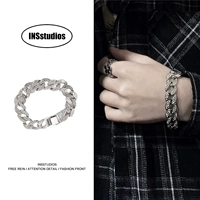 Insstudios 21ss Trend Ins Tiade Hip Hop Street Diamond Plazons Accessesure Accessesure Cuba Chain Мужчины и женщины
