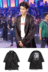 Trung Quốc có hip hop wu yifan với cùng một đoạn dài satin lỏng màu đen đồ ngủ áo gió áo cánh thương hiệu áo khoác nam giới và phụ nữ