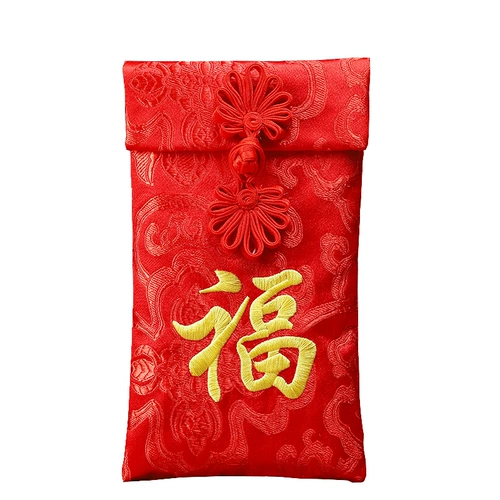 10 000 юаней красной конверт сумки для свадебной парчонной вышивки Подарок на вышивание тысяча подарков по подарочному золотую сумку. Новый год.