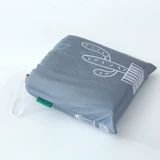 Хлопковый портативный спальный мешок для путешествий для взрослых, простыня для двоих