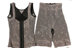Bụng bụng chia phù hợp với sau sinh tops cao eo mở quần nhựa bụng eo eo corset Corset hai mảnh
