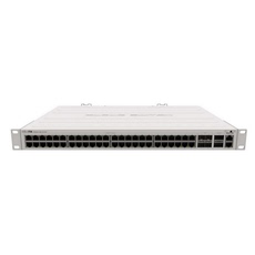 Сетевое оборудование mikrotik crs354-48p-4s+2q+rm 万兆48口poe智能网管交换机