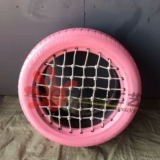 Цветоокрашенные украшения шин Творческие ремесла Творческая трансформация сетка стул баллада декорирование детского сада