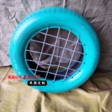 Цветоокрашенные украшения шин Творческие ремесла Творческая трансформация сетка стул баллада декорирование детского сада