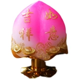Shou Tao Candle Candy Landscape Lotus Lantern Landscape Lantntern Wish Wishes Предоставление фонаря лотос цветочная свеча плавающая плавающая восковая персика персич