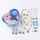 Frozen Blue Baby Hair Phụ kiện Magic Wand Princess Girl Bow Mũ bé Tóc Clip Vương miện Kẹp tóc - Phụ kiện tóc