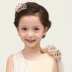 Trẻ em Hàn Quốc phụ kiện tóc đầu đồ trang sức cô gái dễ thương vương miện công chúa cô bé rhinestone vương miện kẹp tóc bé chải tóc