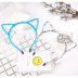Trẻ em Hàn Quốc cô gái dễ thương công chúa tóc phụ kiện tai mèo cô gái đơn giản headband headband mũ ngọt ngào kẹp càng cua 5 răng Phụ kiện tóc