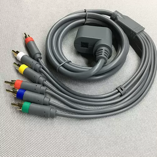 Xbox360 Color Component Component Audio и Video AV Cable 360 ​​Подключает телевизионную ЖК -проекцию Пятиклапа Оптического Аудио кабеля волоконного волокна