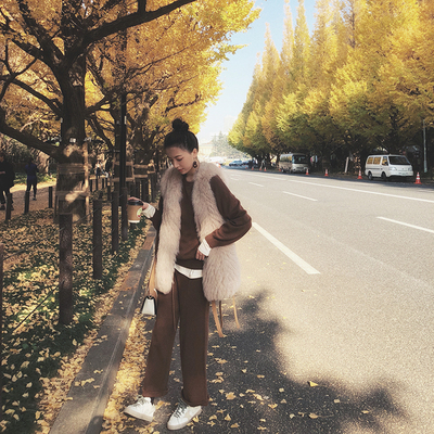 taobao agent [Limited time clearance] Xia Shiwen customized wool blending sweater set female winter sweater