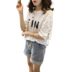 Thai sản Hàn Quốc phiên bản của XL phụ nữ mang thai T-Shirt ngắn mùa hè nửa tay áo sơ mi chất béo mm là mỏng nữ ngắn tay t-shirt phụ nữ mang thai Áo thai sản