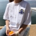 Kích thước lớn thai sản váy mùa hè ngắn tay t-shirt cotton Hàn Quốc phiên bản của phần dài lỏng thời trang đáy áo sơ mi mùa hè ăn mặc áo triều